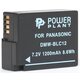 Изображение  Аккумулятор PowerPlant 1200mAh для Panasonic DMW-BLC12, DMW-GH2 - DV00DV1297