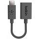 Зображення  Кабель Belkin USB3.0-USB Type-C 0.14м Black — F2CU036btBLK