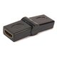 Зображення  Перехідник PowerPlant HDMI(AF)-HDMI(AF), Black - KD00AS1299