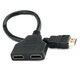 Зображення  Atcom HDMI-2HDMI, 0.1 м, black — 10901