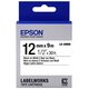 Изображение  Лента Epson LK4WBN Standard Black/White 12mm/9m - C53S654021