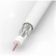 Зображення  Коаксіальний кабель FinMark F 660BV White 100m, Метрів в бухті: 100м.