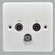 Зображення  Розетка MK K3553 WHI