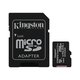 Изображение  Карта памяти Kingston Canvas Select Plus microSDXC Class10 256GB + SD adapter - SDCS2/256GB, Объем памяти: 256 Гб