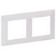 Зображення  Рамка для вимикача та розетки Legrand Valena Life frame 2-local White