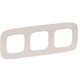 Зображення  Рамка для розетки Legrand Valena Allure frame 3-local Ivory трійна