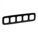 Зображення  Рамка для розетки Legrand Valena Allure frame 5-local Matt Black