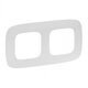 Зображення  Рамка для розетки Legrand Valena Allure frame 2-local White