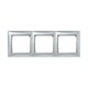 Изображение  Рамка для розетки Legrand Valena Classic frame 3-local Aluminium