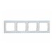 Зображення  Рамка для розетки Legrand Valena Classic frame 4-local White чотирьохмістна