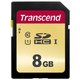 Зображення  Карта пам`яті Transcend 300S UHS-I SDHC 8GB Class 10 - TS8GSDC300S, Обсяг пам`яті: 8 Гб