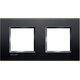 Зображення  Рамка для вимикача та розетки Bticino LivingLight LNA4802M2AR Anthracite двійна