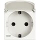 Зображення  Розетка Bticino Axolute HD4141PW White 1-портова