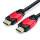 Изображение  Кабель мультимедийный Atcom HDMI-HDMI ver 2.0, 4K, 1м Red/Gold — 24941