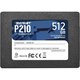 Изображение  SSD диск Patriot P210 512GB 2.5 SATAIII TLC — P210S512G25, Емкость накопителя: 512 ГБ