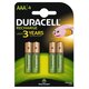 Зображення  Акумулятор Duracell Recharge DC2400 Ni-MH AAA/HR03 750 mAh BL 4шт