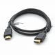 Изображение  Кабель мультимедийный Merlion HDMI-HDMI V.1.4, 0.8м Black — YT-HDMI(M)/(M)HS-0.8m