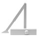 Изображение  Доводчик Arny F 5500-3 white до 65 кг, Цвет корпуса: белый