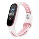 Зображення  Ремінець  BeCover Sport Style для Xiaomi Mi Smart Band 5 White-Pink (705174)