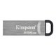 Зображення  USB флеш накопичувач Kingston DT Kyson 256GB USB 3.2 Silver/Black - DTKN/256GB