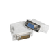 Зображення  Перехідник Voltronic DVI-D 24+1 (папа) / VGA(мама), Grey - YT-A-DVI(M)/VGA(F)-G