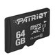 Изображение  Карта памяти Patriot LX Series UHS-I MicroSDXC Class 10 64GB - PSF64GMDC10, Объем памяти: 64 Гб