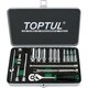 Зображення  Набір інструментів Toptul 1/4" 18шт. 3/16"-9/16" - GCAD1813