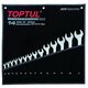 Зображення  Набір інструментів Toptul 14 шт 8-32 мм - GPAX1401