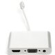 Зображення  Адаптер PowerPlant Lightning-HDMI, VGA, 3.5 мм - CA911929