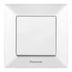 Изображение  Выключатель Panasonic Arkedia Slim WNTC00012WH-UA White без подсветки