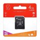 Зображення  Карта пам`яті T&G microSDHC Class 10 4GB + SD-adapter — TG-4GBSDCL10-01