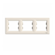 Зображення  Рамка для вимикачів Schneider Electric Asfora EPH5800323 Cream трійна