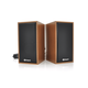 Зображення  Акустична система 2.0 Kisonli T-002A USB + 3.5mm, Brown