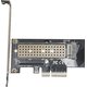 Изображение  Frime PCI-E x4 to M.2 (M Key) NVMe – ECF-PCIEtoSSD003.LP