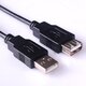 Зображення  Кабель Kingda USB AM-AF, 2.0 м, Black - KDUSB2004-2M