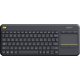 Изображение  Клавиатура Logitech K400 Plus Black – 920-007145