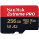 Изображение  Карта памяти SanDisk Extreme Pro V30 microSD C10 UHS-I U3 256GB + SD - SDSQXCD-256G-GN6MA