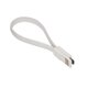 Зображення  Кабель Sumdex USB на microUSB B 2.0 с магнитом, 21см - DCU-1022WT/OEM