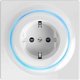 Изображение  Умная розетка Fibaro Walli N Outlet type F — FGWSONF-011 белый цвет