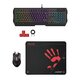 Изображение  Комплект мышь + клавиатура A4Tech B1700 Bloody Black