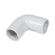 Зображення  Поворот (90 град) для труб Courbi 36-20004-032 32мм, Сумісність труб: 32 мм